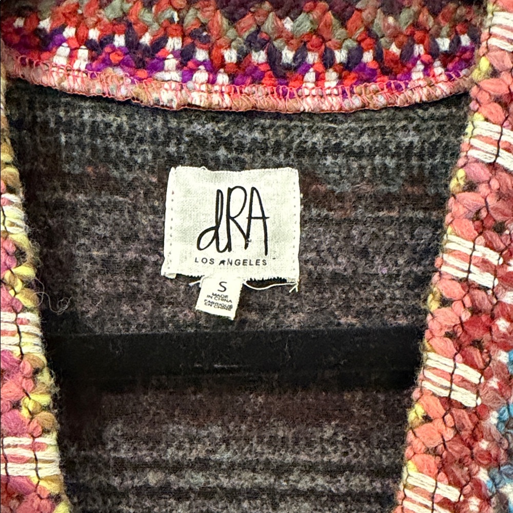 Anthropologie/dRA Los Angeles Knit Kimono Cardigan, Size Small, EUC - Picture 8 of 10